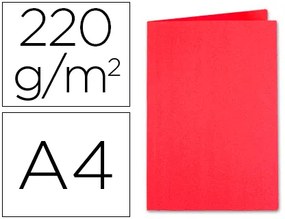 Classificador Exacompta Foldyne Din A4 Vermelho 250 gr