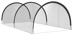 Beisebol &amp; Softbol Preto 702 x 369,5 x 243,5 cm Poliéster