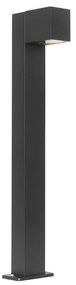 LED Candeeiro de pé exterior inteligente preto 65 cm IP44 com Wi-Fi GU10 - Baleno Industrial,Rústico ,Moderno