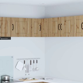 vidaXL Armário de Cozinha com porta Carvalho Artesanal 57 x 57 x 40 cm