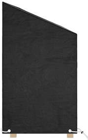 Capas p/ banco jardim 2 pcs 12 ilhós 210x70x70/88cm polietileno