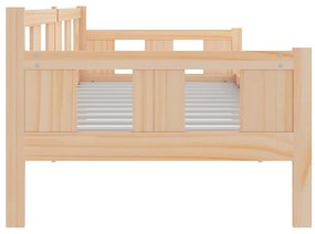 Sofá-cama 90 x 200 cm madeira de pinho maciça