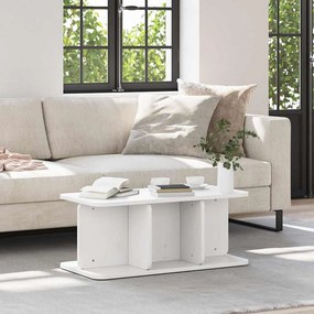 vidaXL Mesa de centro Branco 80 x 39.5 x 33.5 cm