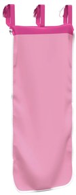 Cortinas para cama elevada poliéster rosa