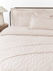 Capa de edredão em jacquard Aisha