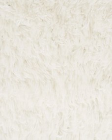 Tapete redondo branco ⌀ 140 cm CIDE Beliani