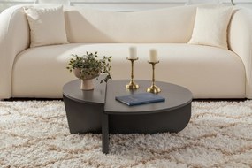 Mesa de Café Orion - Antracite - 90x30x60 cm &amp; 85x35x30 cm