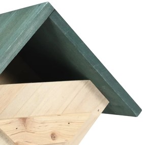 Casas para pássaros 4 pcs 24x16x30 cm madeira de abeto