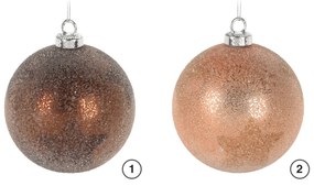 Bola Natal Metal Brilhante 8CM