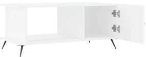 Mesa de centro 90x50x40 cm madeira processada branco