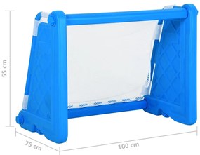 Baliza de futebol infantil 100x75x55 cm plástico