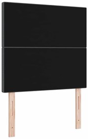 Cabeceira LED vidaXL Cinza Escuro 100 cm em Tecido Corduroy