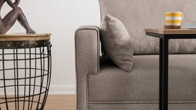 Sofá de 2 Lugares Bella – Creme – 177x85x81 cm