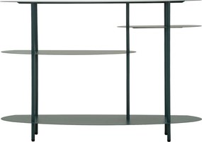 MESA CONSOLA SATURN PLUS 118X34X82 CM Azul petróleo