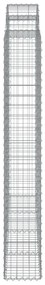 Cesto gabião arqueado 200x30x200/220 cm ferro galvanizado