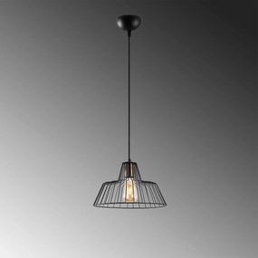 Chandelier Hakcu – Preto Antique – 30 x 30 x 116 cm