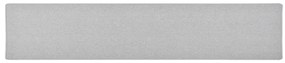 Tapete/passadeira 50x250 cm cinzento-claro