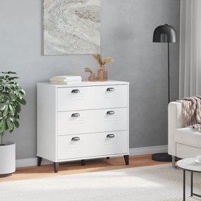 Cómoda VIKEN derivados de madeira branco
