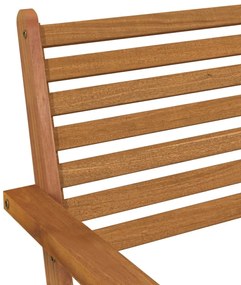Cadeiras de jardim 2 pcs madeira de acácia maciça