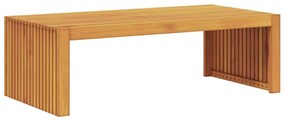 Mesa de Centro 110x55x35 cm Madeira Sólida Acácia