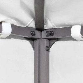 Cobertura de gazebo com 2 camadas 310 g/m² 3x3 m branco