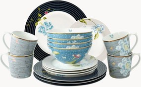Conjunto de loiça Delig, 4 pessoas, conjunto de 16