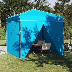Tenda de Toldo Azul 250 x 250 x 227 / 236 / 245 cm Tecido Oxford