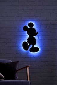 Iluminação Decorativa LED Mickey Mouse – Azul – 32 x 50 cm