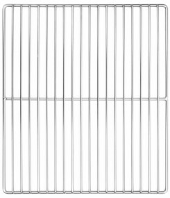 Grelha de Churrasqueira Retangular vidaXL 40x35 cm Aço Inox 304
