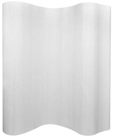 Biombos ou Divisória de Sala 250x165 cm Bambu Branco