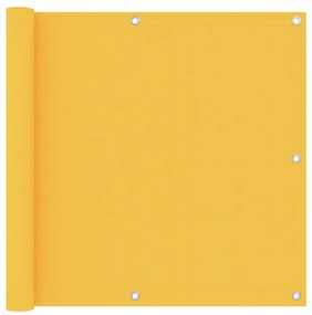 Tela de varanda 90x600 cm tecido Oxford amarelo