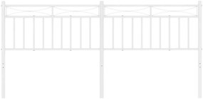 Cabeceira de cama 193 cm metal branco