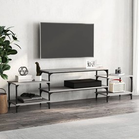 Móvel de TV 197x35x52 cm derivados de madeira cinzento sonoma