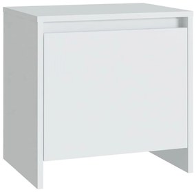 Mesa de cabeceira 2 pcs derivados de madeira cinza cimento