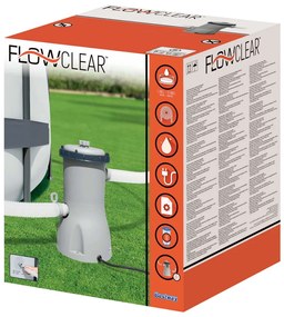 Bestway Flowclear Bomba de filtragem para piscina 3028 L/h