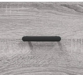Banco sapateira 102x35x55 cm derivados madeira cinzento sonoma