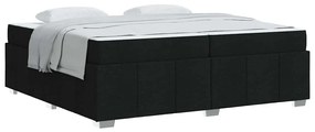 Estrutura da Cama Preto 200 x 200 cm tecido
