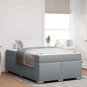 vidaXL Estrutura da Cama Outros Cinzento-claro 120 x 190 cm tecido