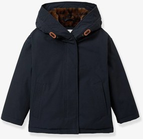 Parka leopardo CYRILLUS marinho