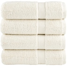Toalhas de banho premium SOLUND 4 pcs 100x150 cm 600 gsm verde