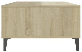 Mesa de centro derivados de madeira carvalho sonoma