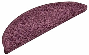 Tapetes de escada 30 pcs 56x17x3 cm roxo-escuro
