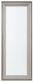 Espelho de parede prateado 50 x 130 cm CHATAIN Beliani