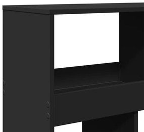 Divisória 100x33x125,5 cm derivados de madeira preto