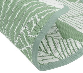 Tapete de exterior Ø200 cm ARAKIL PP Verde