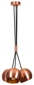 Candeeiro de Teto Sivani – Cobre Dourado – 30 cm