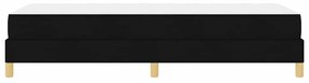 Cama Box Preto, Marrom 90 x 190 cm