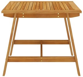 3 pcs conjunto de jantar para jardim preto