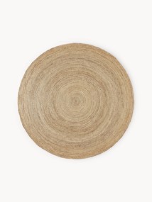Tapete redondo em juta artesanal Sharmila