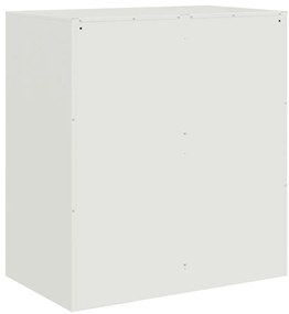 Aparador 67x39x73 cm aço branco